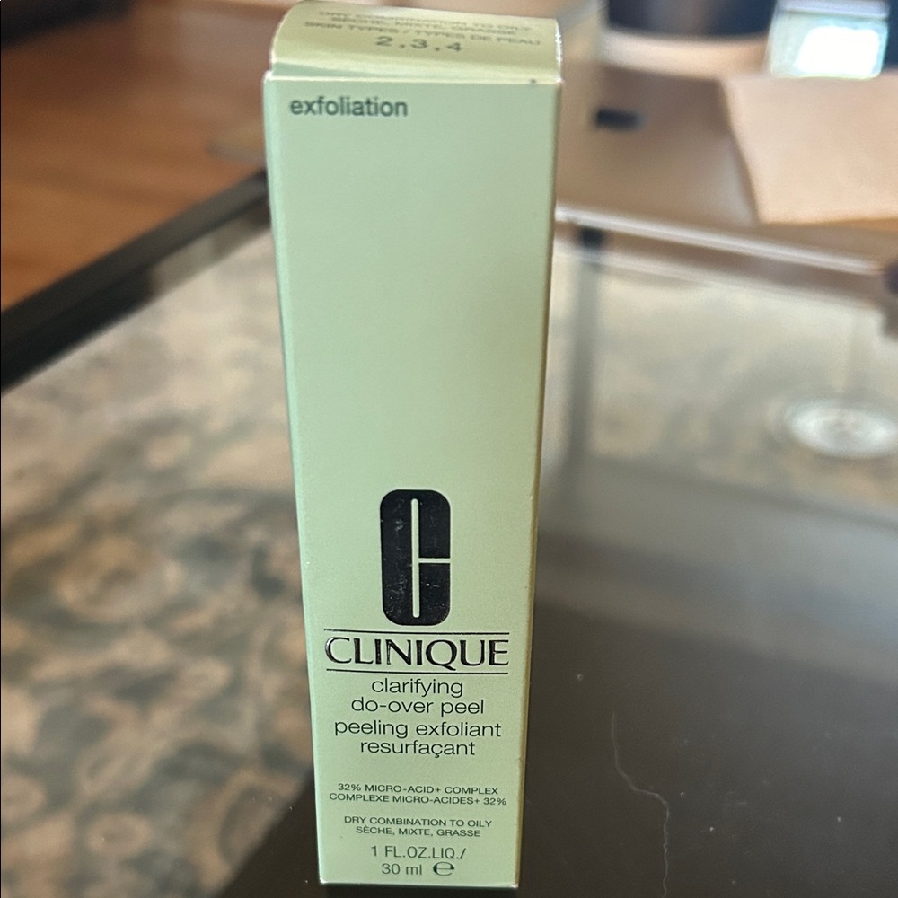 Clinique Clarifying Do-Over Peel - Mint Green